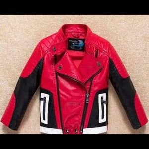 Red Biker Jacket